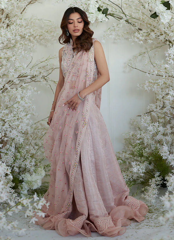 WINONA PINK LEHNGA SAREE