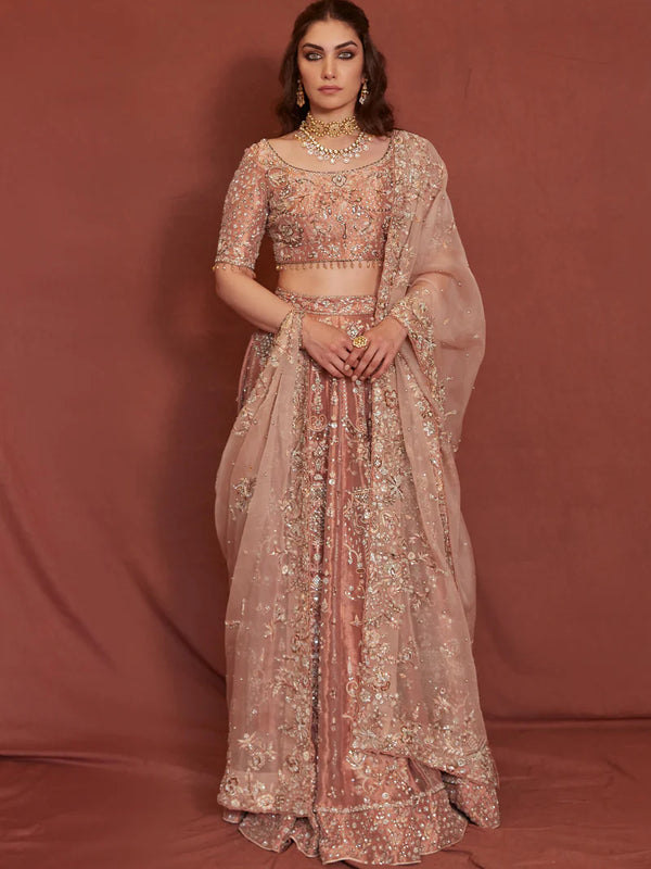 Blouse Lehenga Set