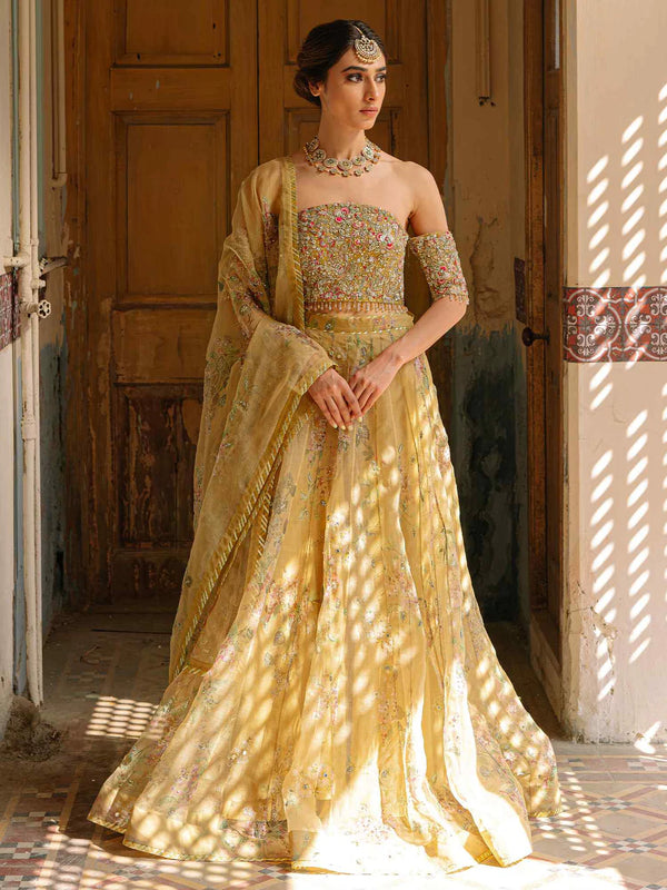 Blouse Lehenga Set