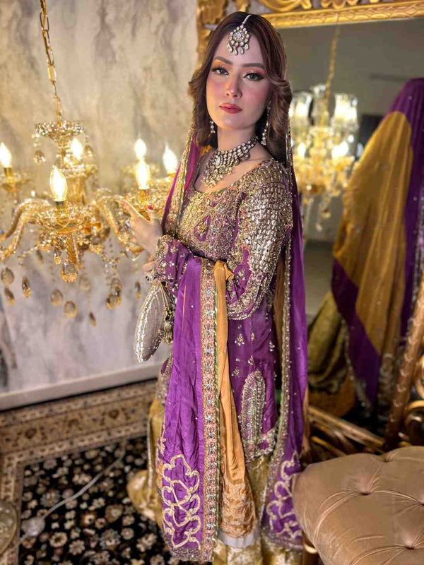 Purpul Mehndi  (AVailable On Rent)